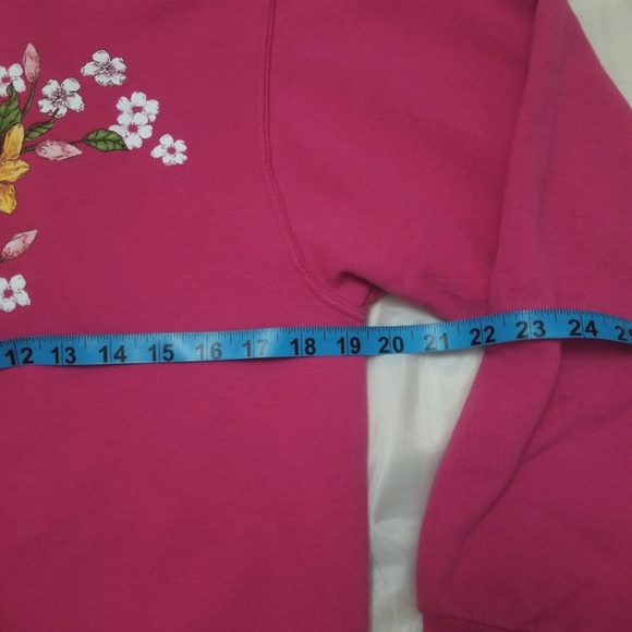 Vtg Pink Hummingbird Crewneck - Picture 4 of 9
